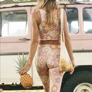 Kava Flower Power Yoga Pants